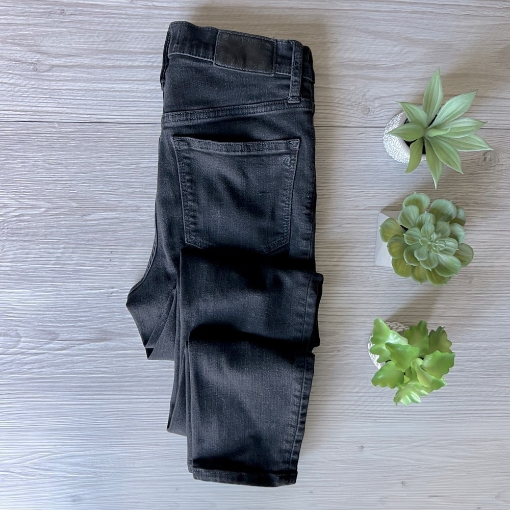 MADEWELL mid-rise skinny button down jeans size 25
